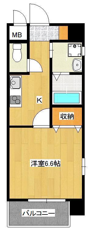 ＭＤＩミルファルコ下曽根駅前の間取り