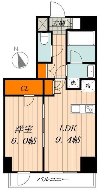 ALTERNA神楽坂Iの間取り