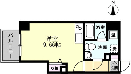 ファースト・レーベン大手町ANNEXの間取り