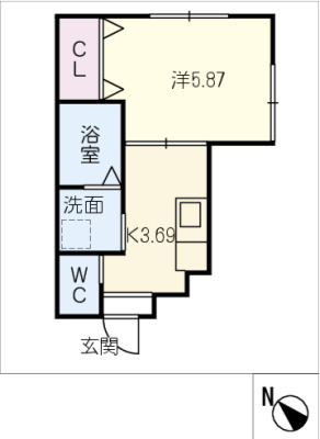 シェラトン桜の間取り