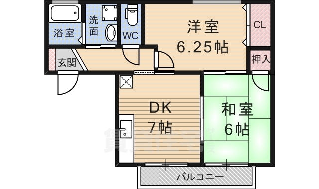 ファミールハイツの間取り