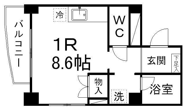 ベルコリーヌ小田原の間取り