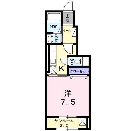 アライブIの間取り