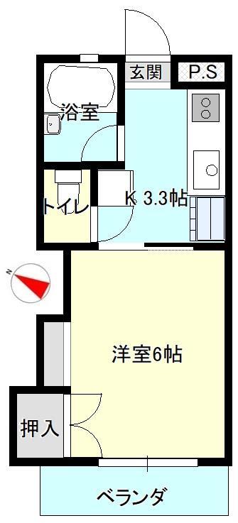 頴希マンションの間取り