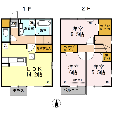 Ｄ-ｒｏｏｍ城東の間取り