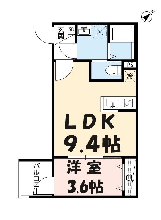 【robot home 愛宕町Bの間取り】