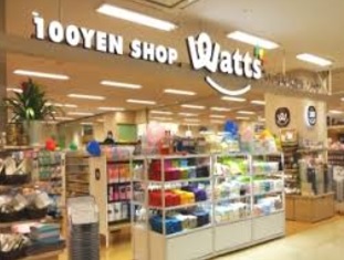 スーパー　100YEN SHOP WATTS(100円ショップワッツ)（スーパー）まで302m