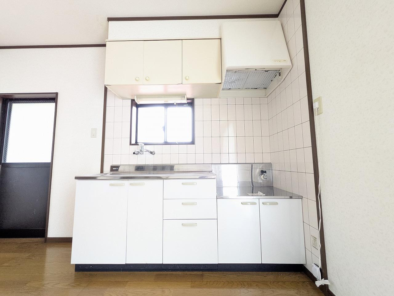 キッチン　キッチンガスコンロ設置可