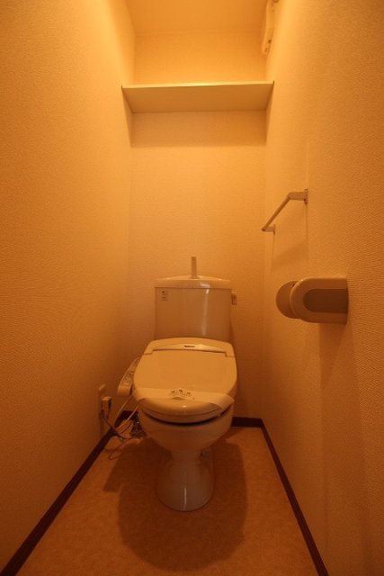 トイレ　同物件別号室の写真です。