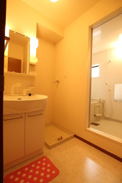 洗面設備　同物件別号室の写真です。