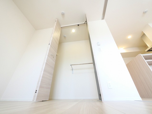 収納　ちょっとした収納スペースも充実しています