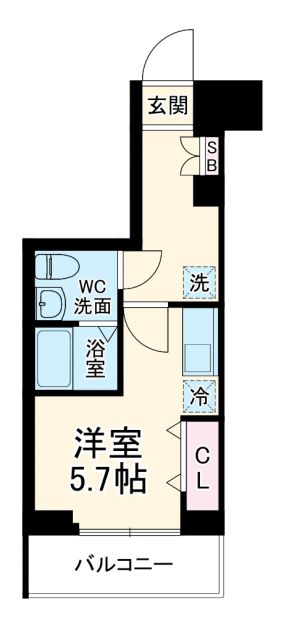 ＧＥＮＯＶＩＡ妙典の間取り