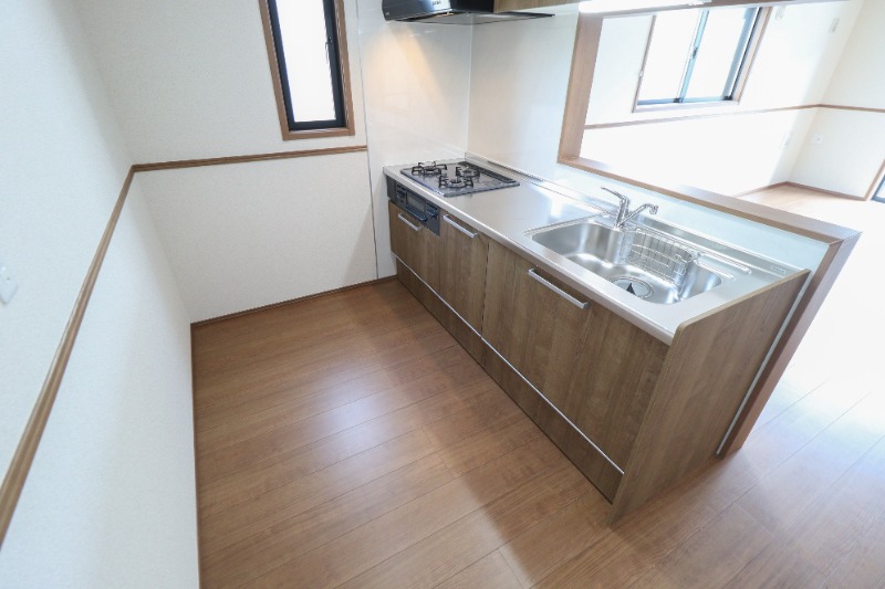 キッチン　図面と現状に相違がある場合には現状を優先