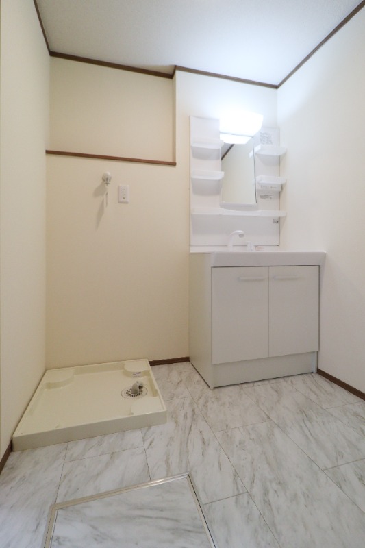 洗面設備　図面と現状に相違がある場合には現状を優先