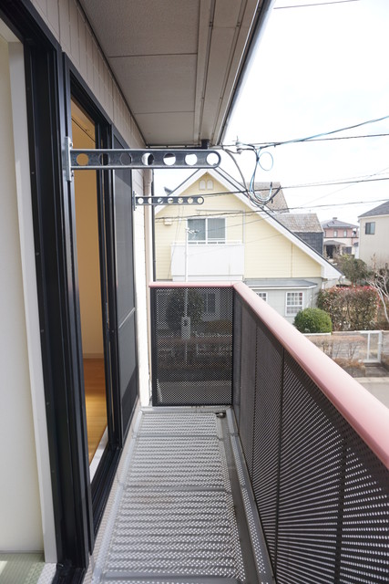 バルコニー　南向きのバルコニー