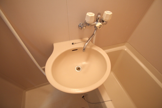 洗面設備　他号室のお写真です