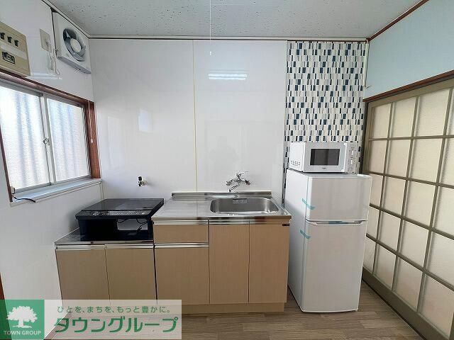 キッチン　冷蔵庫　電子レンジ　ＩＨコンロ付き