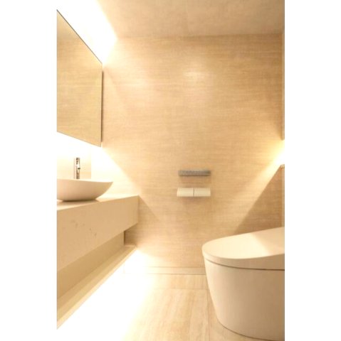 トイレ　ゆったりとした空間のトイレです