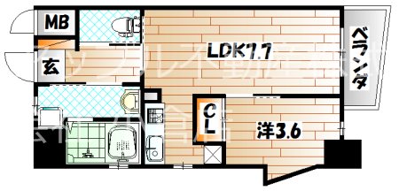 MGA城内の間取り