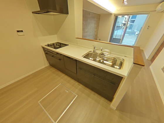 キッチン　※別部屋の写真です