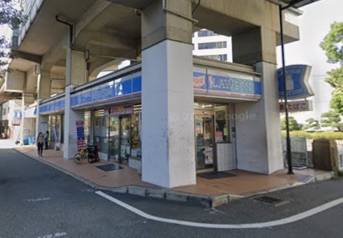 コンビニ　ローソン 渡辺通四丁目店（コンビニ）まで140m