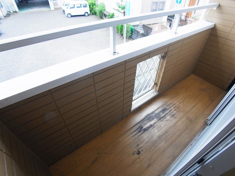 バルコニー　同一物件別部屋写真