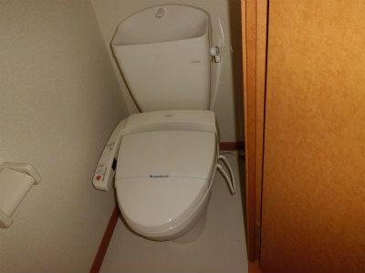 トイレ　ウォッシュレットでいつも清潔に。