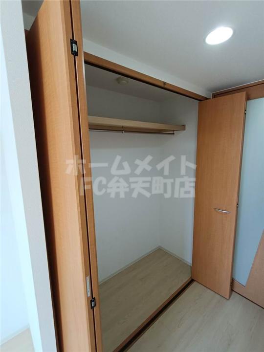 収納　収納のためのスペースです