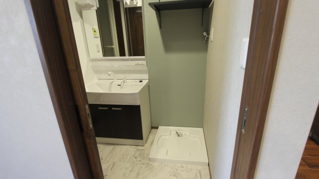 洗面設備　同物件別号室の写真
