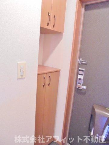 玄関　シューズボックス付き