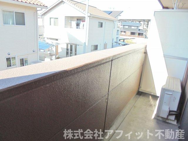 バルコニー　南西向き