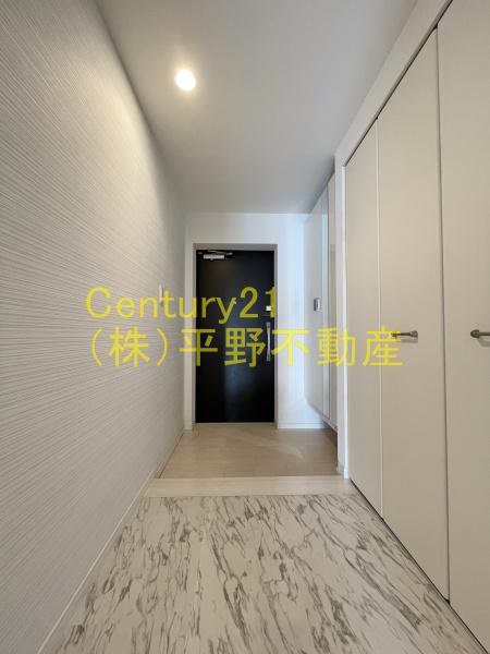 玄関　同建設会社施工の別物件です。