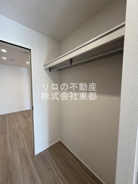 収納　奥行のある収納付です！増えがちな荷物をもスッキリ収納できます