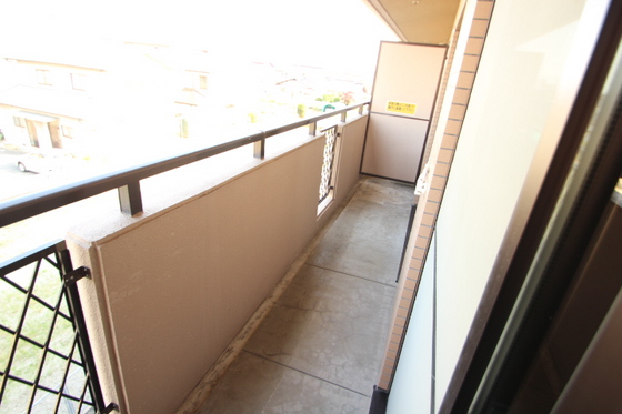 バルコニー　※別部屋の写真です
