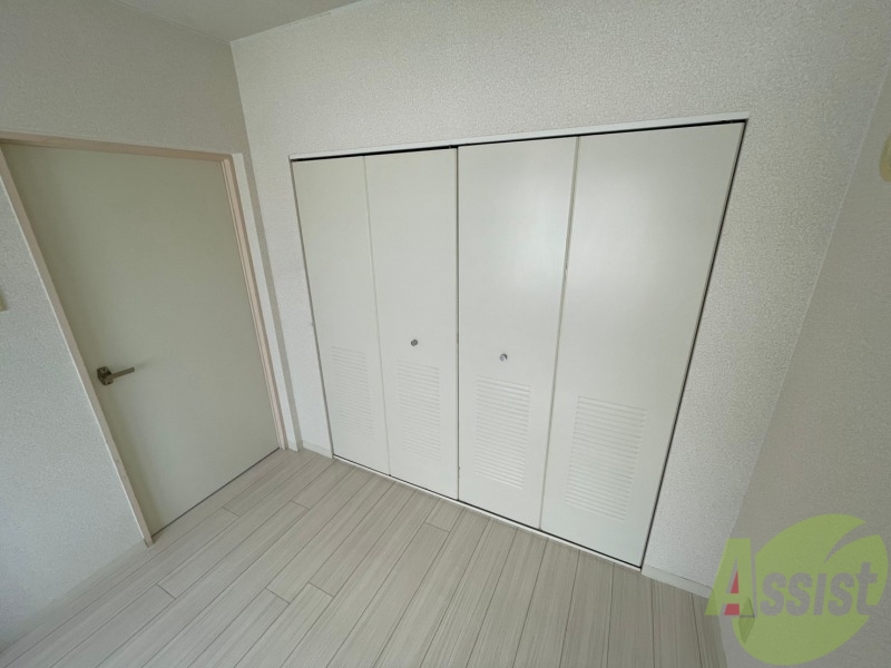 収納　クローゼットがありました。お洋服や荷物はここへ
