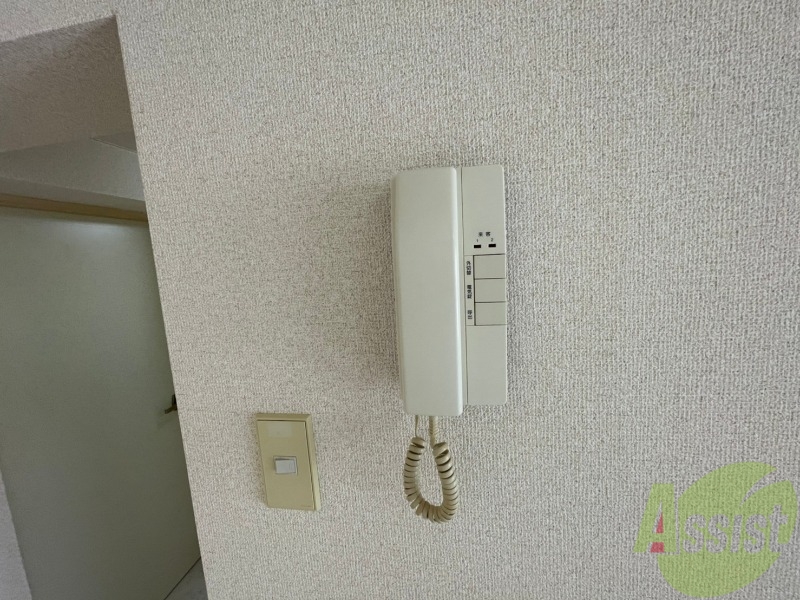 セキュリティ　インターホンで来客確認ができます。安心ですね。