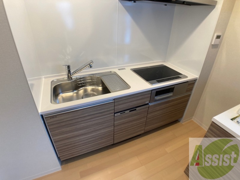 キッチン　キッチンはスペースも広々していて使いやすそうですよ！