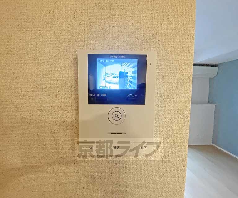 セキュリティ　来客確認が出来ます。