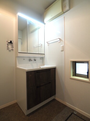 洗面設備　洗面台新規交換