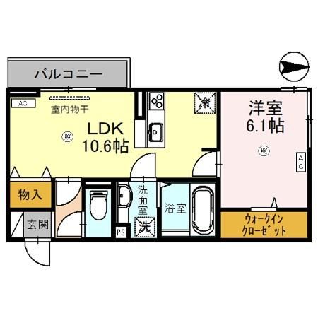 レフィーノの間取り