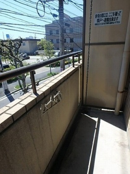 バルコニー　※別部屋の写真です
