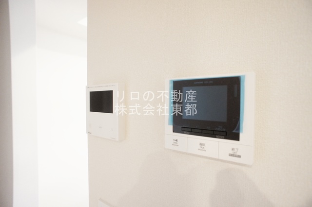 セキュリティ　ＴＶモニター付インターホンがあるので訪問者が一目でわかります