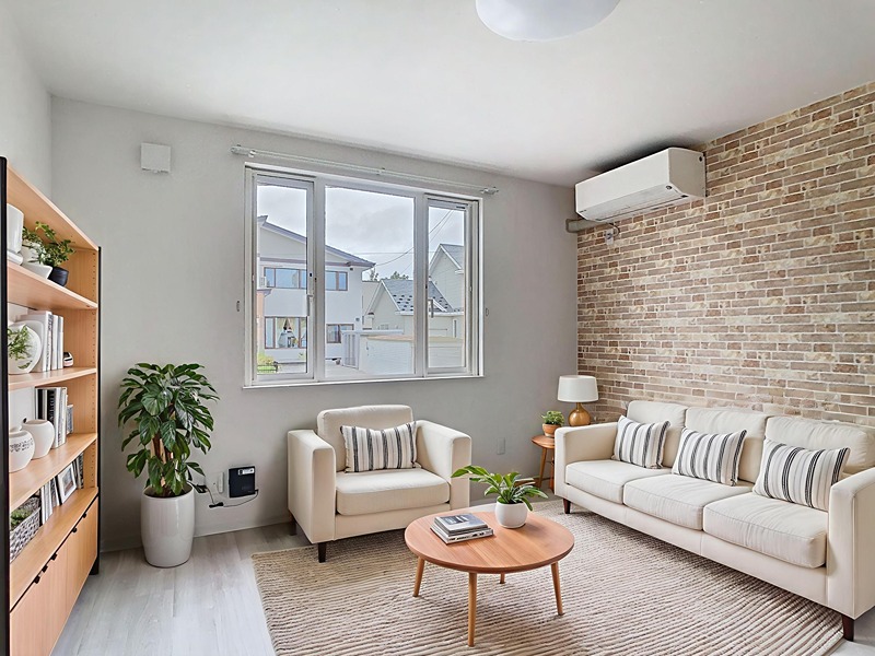 居室・リビング　本画像はCGで作成しており実際に現地に家具は置かれてません。