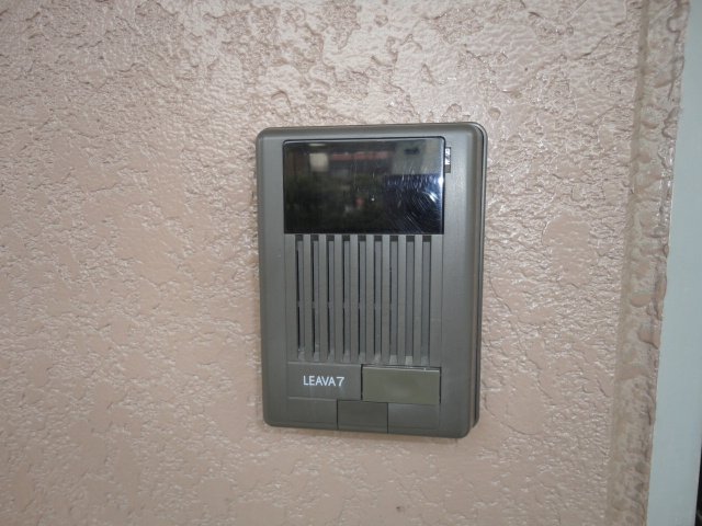 セキュリティ　カメラ付インターホン