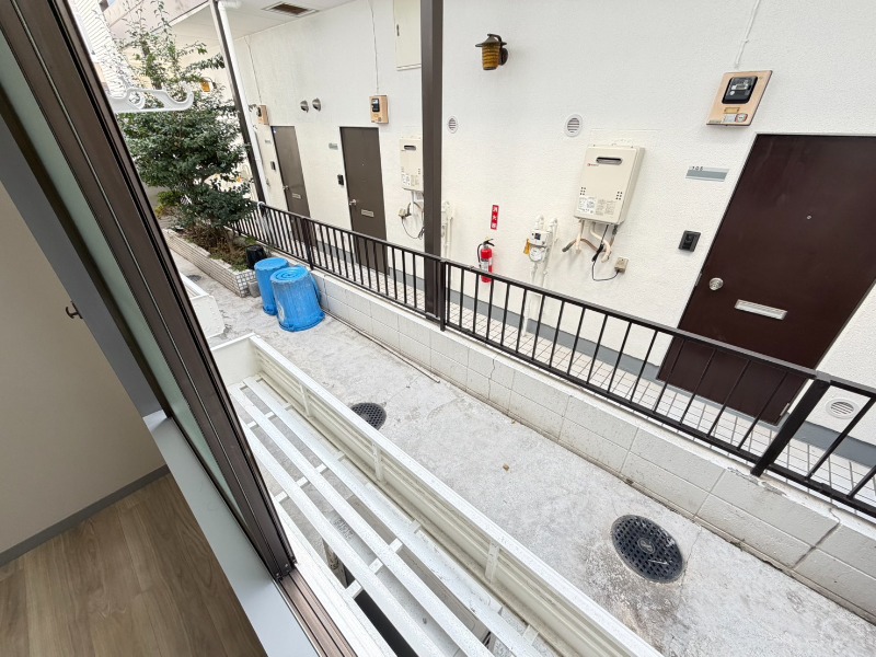 バルコニー　別号室の写真です。