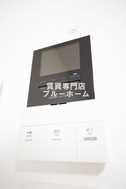 セキュリティ　安心のモニター付きインターホン！