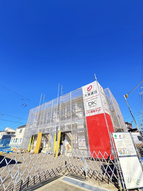 建物外観　外観（建設中）