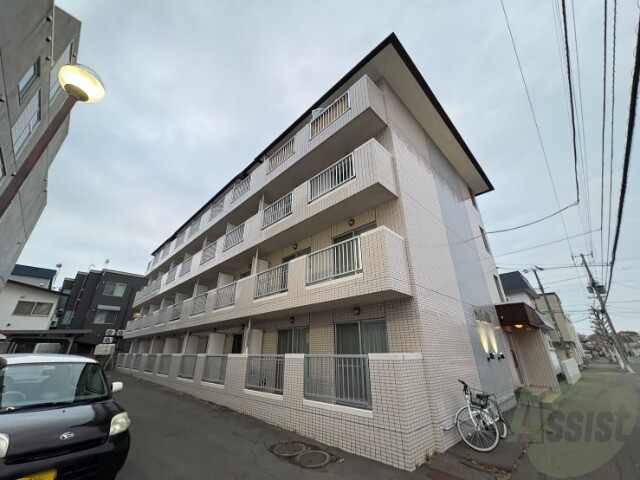 建物外観　札幌市東区北１８条東「サンパレスＮ１８」