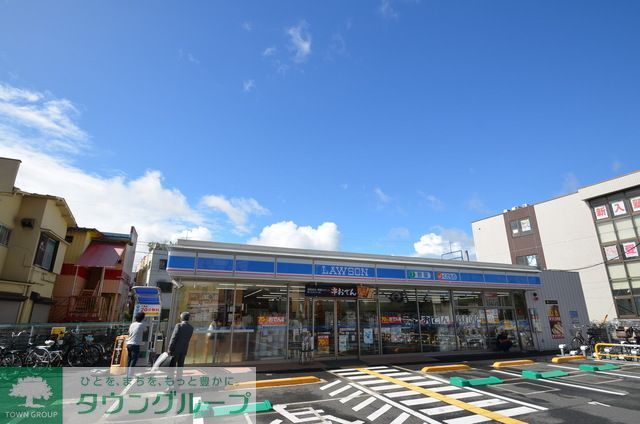 コンビニ　ローソン七里駅前店（コンビニ）まで90m