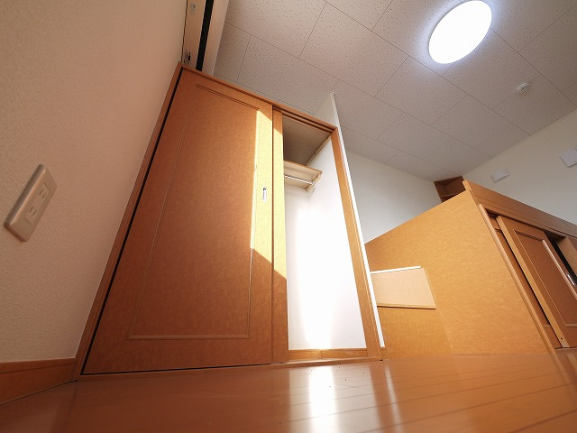 収納　収納のためのスペースです